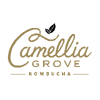 camelliagrovekombucha kombucha booch fermentedtea camelliagrove Sticker