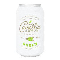 camelliagrovekombucha kombucha booch fermentedtea camelliagrove Sticker