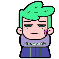 sleepy animation Sticker