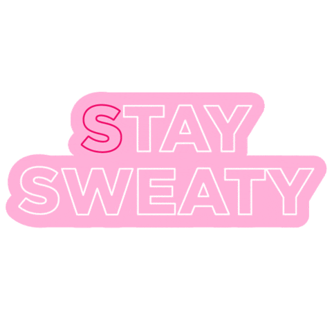 sweatybands giphyupload happy fitness gym Sticker