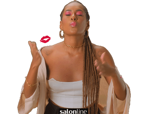 Kisses Love Sticker by Salon Line