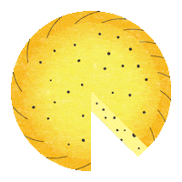 Cheese Cake Food Sticker by Probably An Illustrator