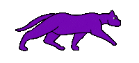 tuomasmhnen cat purple kat panther Sticker