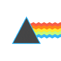 bryansteph rainbow arcoiris planeta ojo Sticker