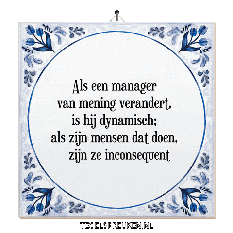 Team Spreuk Sticker by Tegelspreuken.nl