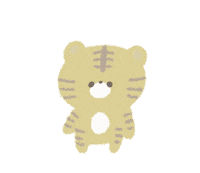 New Year Tiger Sticker