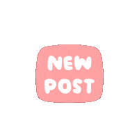 chuchuillustrations new pink new post chuchu illustrations Sticker