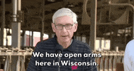 Tony Evers Wisconsin GIF by GIPHY News