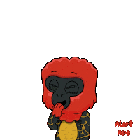 Mood Monkey Sticker by VeeFriends