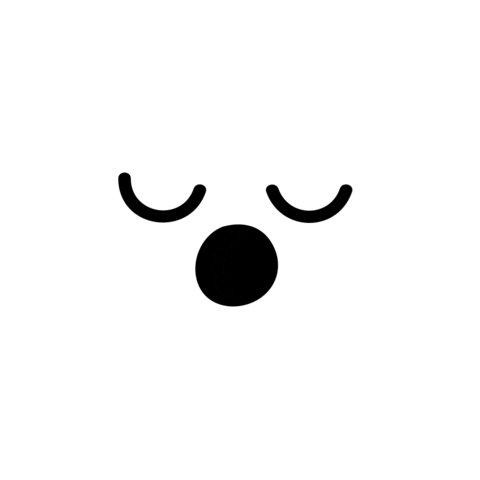 Tired Halloween Sticker