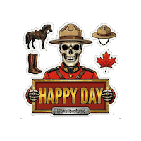 Buen Dia Halloween Sticker