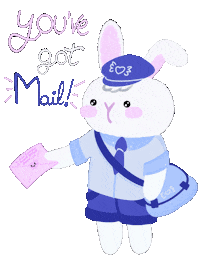 Furosshin mail youve got mail you got mail new mail Sticker