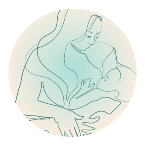 Breastfeeding Lactation Sticker by Nancy Anderson Fit