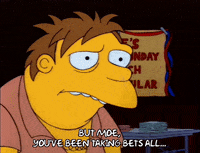 Drunk Season 3 GIF by The Simpsons