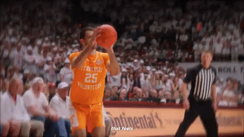 Basketball Orange GIF by Tennessee Athletics