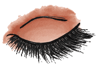 bellashes eye cosmetics lashes eyelashes Sticker