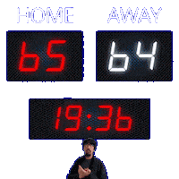 64 Away Sticker