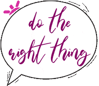 Inspire Do The Right Thing Sticker by GoFundMe