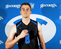Sport Volleyball GIF by BYU Cougars
