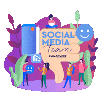 panadvert instagram digital social media online Sticker