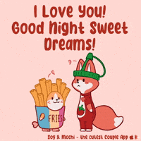 I Love You Fries GIF by SoyandMochi