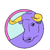 Cancer Zodiac Sticker by Marcela Illustrates