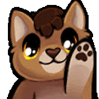 CasyNuf hello hi wave greeting Sticker