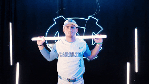North Carolina Baseball GIF by UNC Tar Heels
