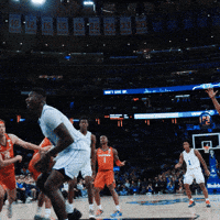 Byu Basketball Dunk GIF by BYU Cougars
