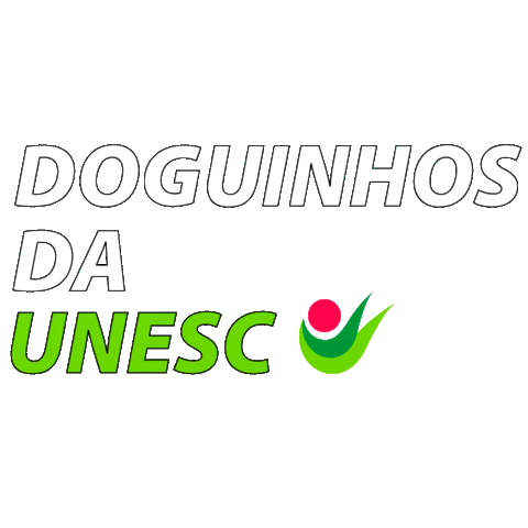 unescoficial giphyupload dog cachorro universidade Sticker