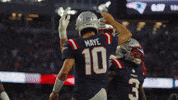 High Five Football GIF by New England Patriots