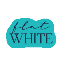 veledteljes coffee kave flatwhite flat white Sticker