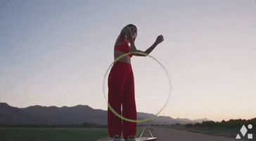 julia michaels hula hoop GIF by Clean Bandit