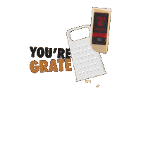 Grate Sticker by Cello Cheese