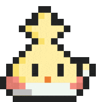 SumLilThings pixel bird 8bit cockatiel Sticker