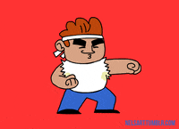 rocking out martial arts GIF by Nelson Diaz