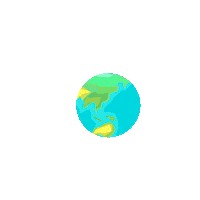Happy World Sticker by Mundo Bita