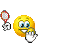 tennis STICKER