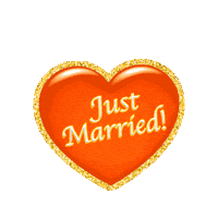 Just Married Love Sticker by Originals