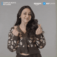 Sending Love Heart Hands GIF by Amazon MX Player