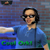 hyperrpg meme cool sunglasses gm GIF