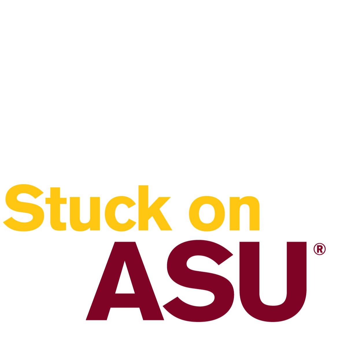 Sun Devils Asu Sticker by Arizona State University