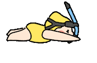 Swim Swimming Sticker