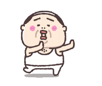 踊る Old Man Sticker