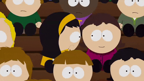 shocked token black GIF by South Park 