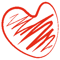 Hessentag2023 heart herz red heart hessen Sticker