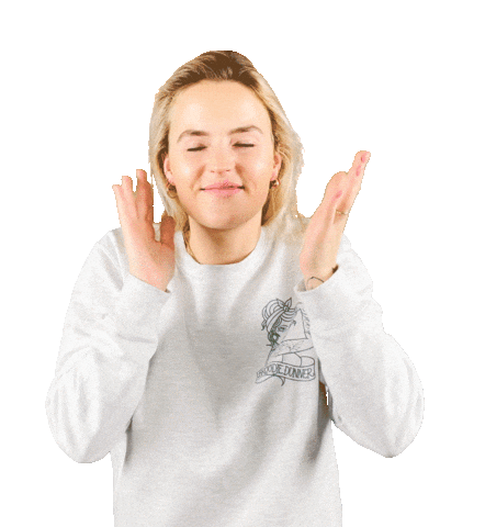 Woman Smile Sticker by Broodje Dunner