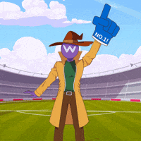 Number One Cheers GIF