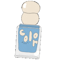 ColorDept nail polish nailpolish color dept sincerely jules Sticker