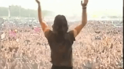 Eddie Vedder Applause GIF by Pearl Jam